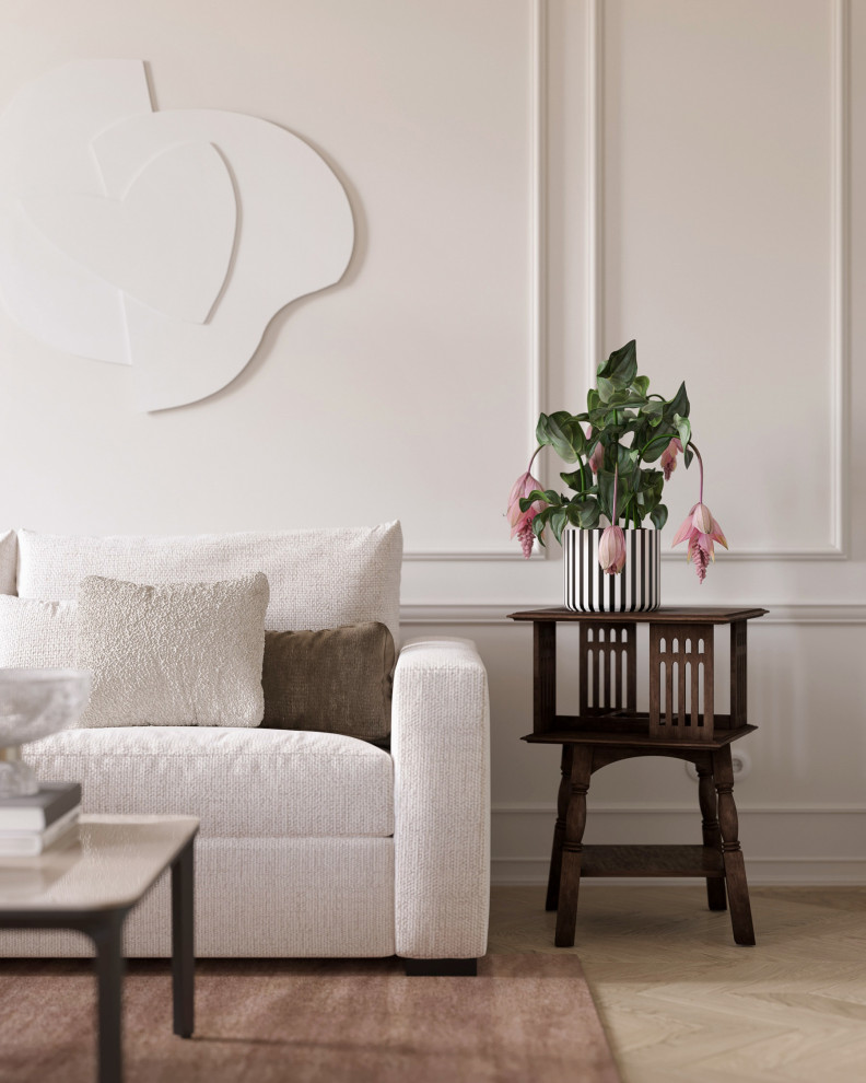 Двухуровневая квартира в старом доходном доме Петроградского района