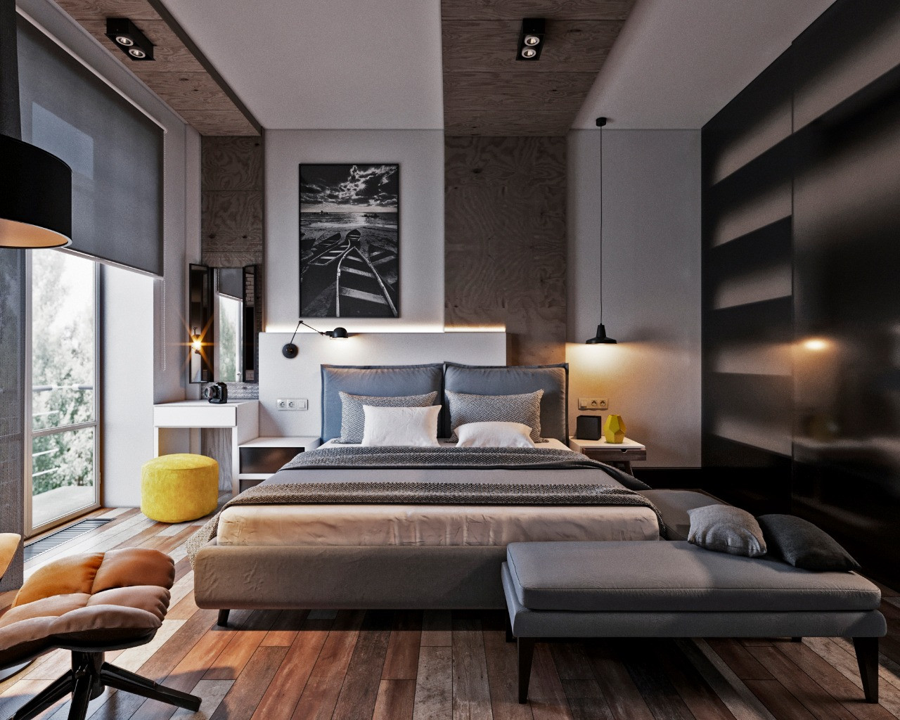 ЖК "Лахта парк" квартира в стиле LOFT 90 м2