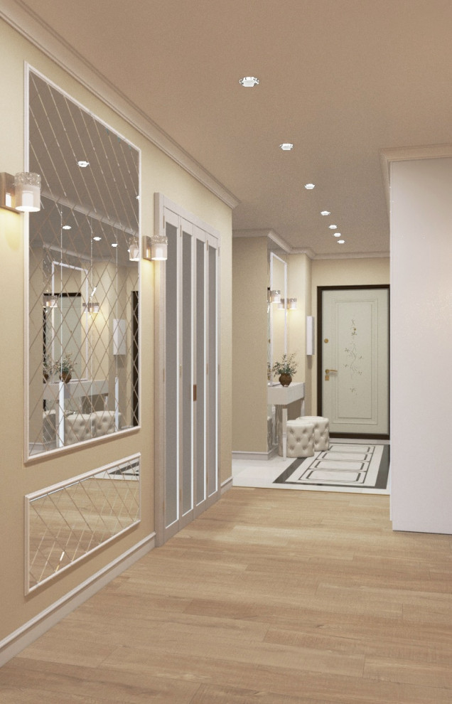 ЖК Бриз 3-х комнатная квартира (Дизайн проект)