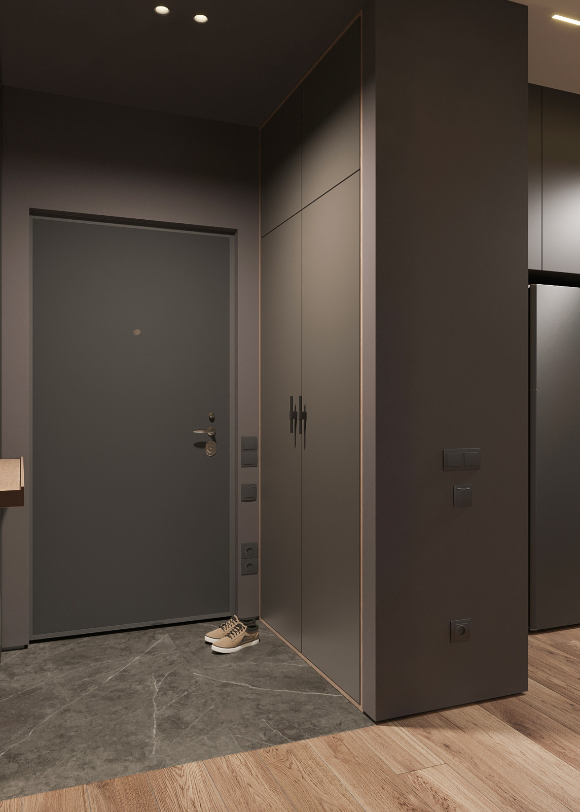 Обложка проекта: Дизайн однокомнатной квартиры в ЖК Promenade