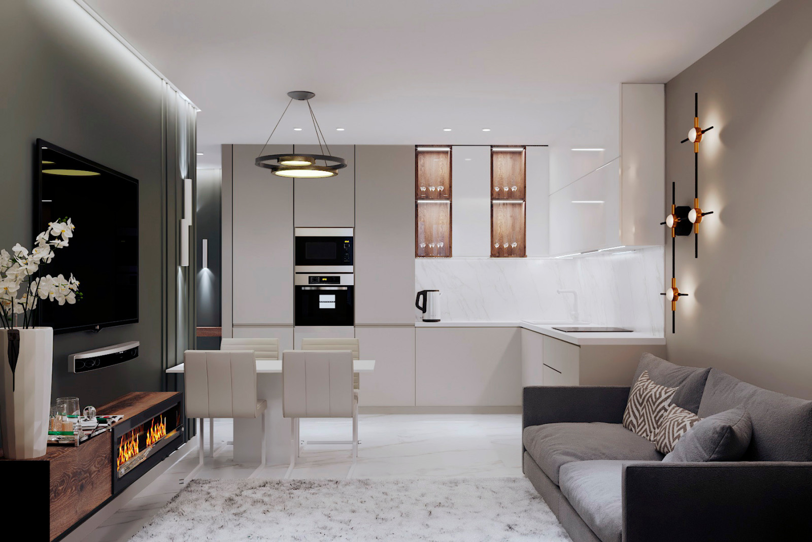 Обложка проекта: Квартира в современном стиле