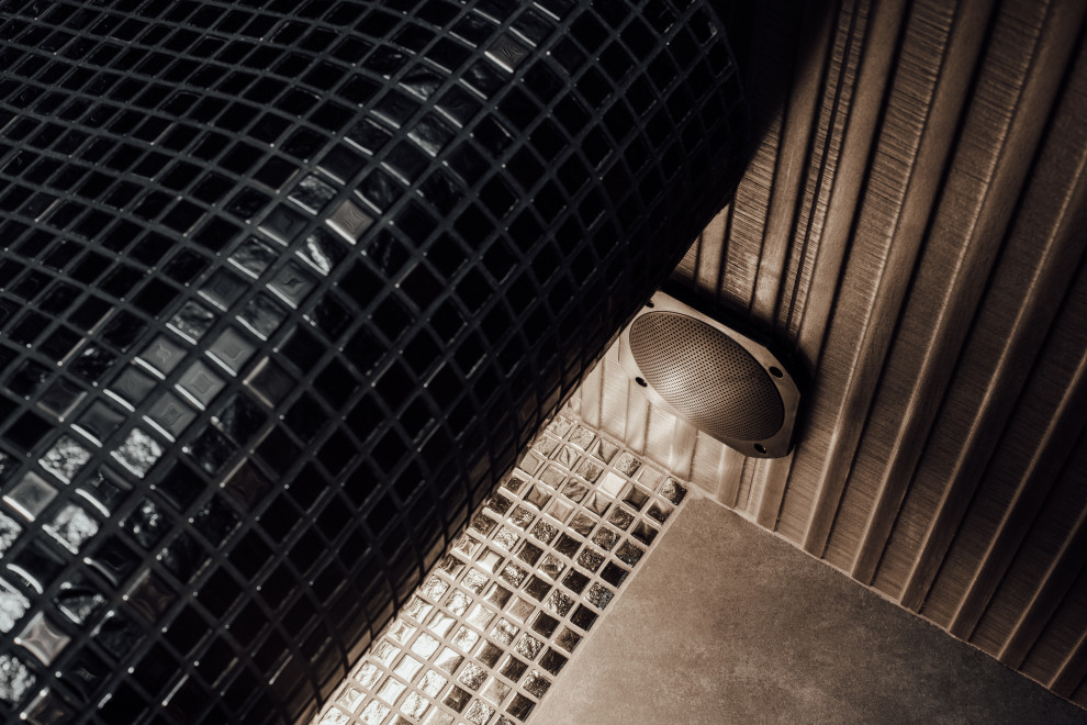 Аудиосистема в хамаме.