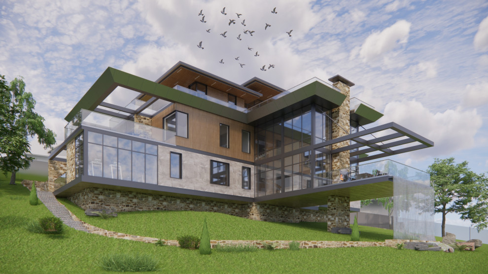 Обложка проекта: Flying house