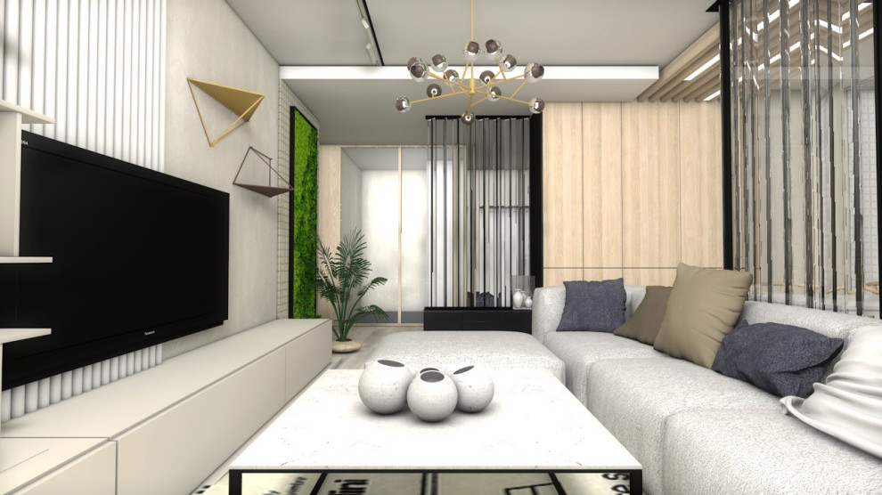 Обложка проекта: Квартира в современном стиле