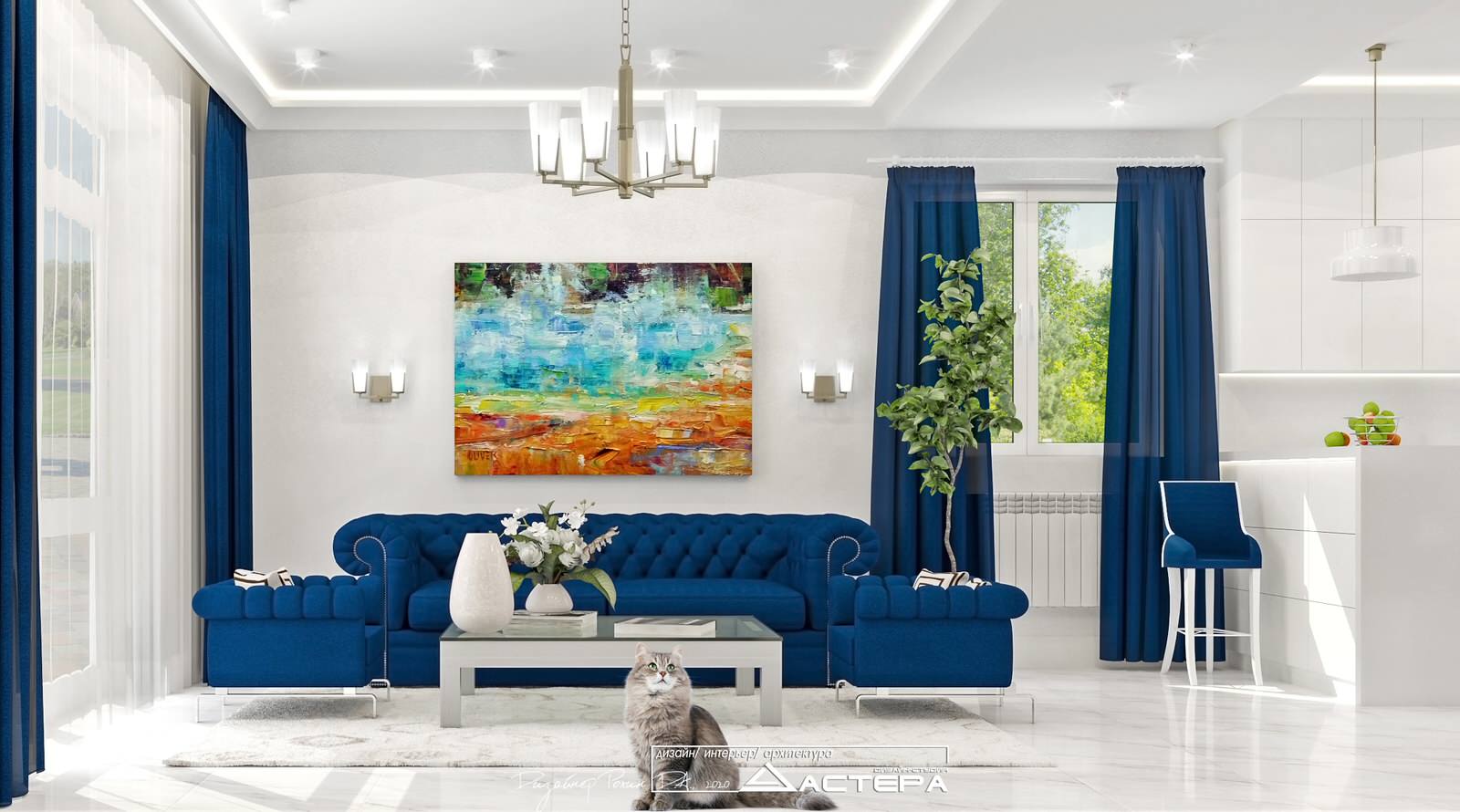 Дизайн-проект коттеджа