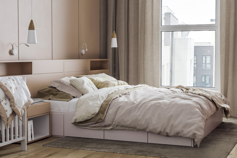 Интерьер квартиры для молодой пары в ЖК Загородный Квартал