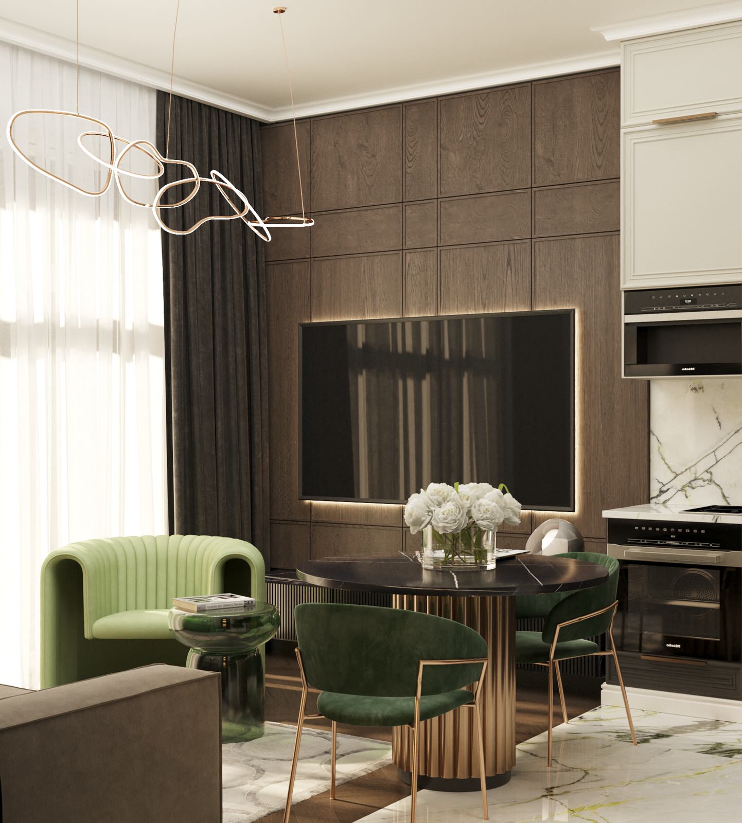 Обложка проекта: Квартира в ЖК Метрополия