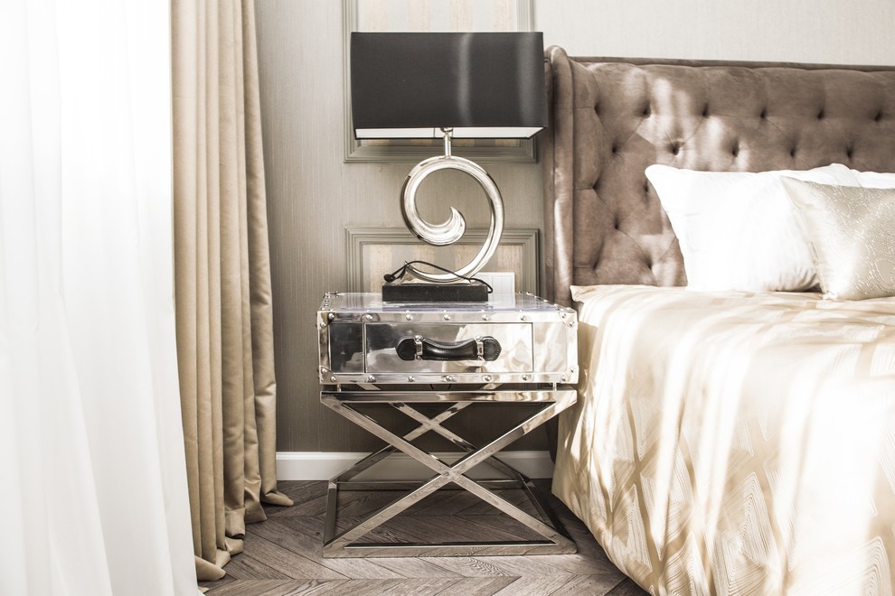 Помпезный Арт-деко в квартире на Нагатинской