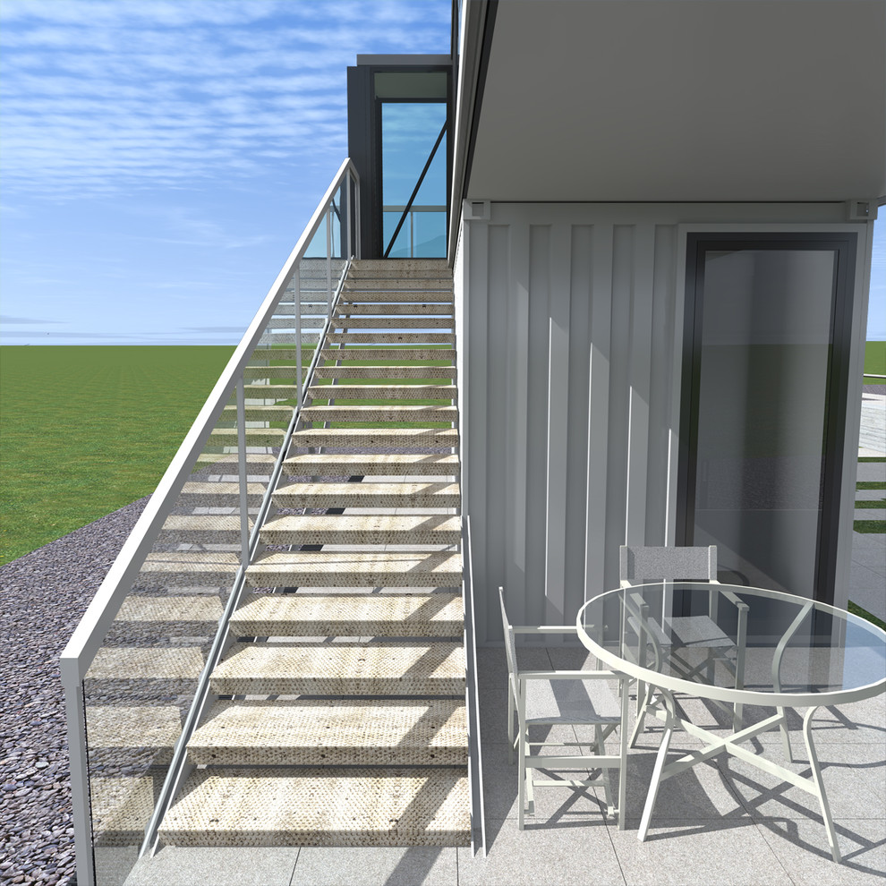 Малый гостевой дом из грузовых морских контейнеров