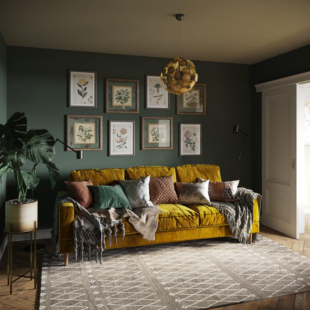 Interior design for a couple enjoying living in the suburbs of Leicester