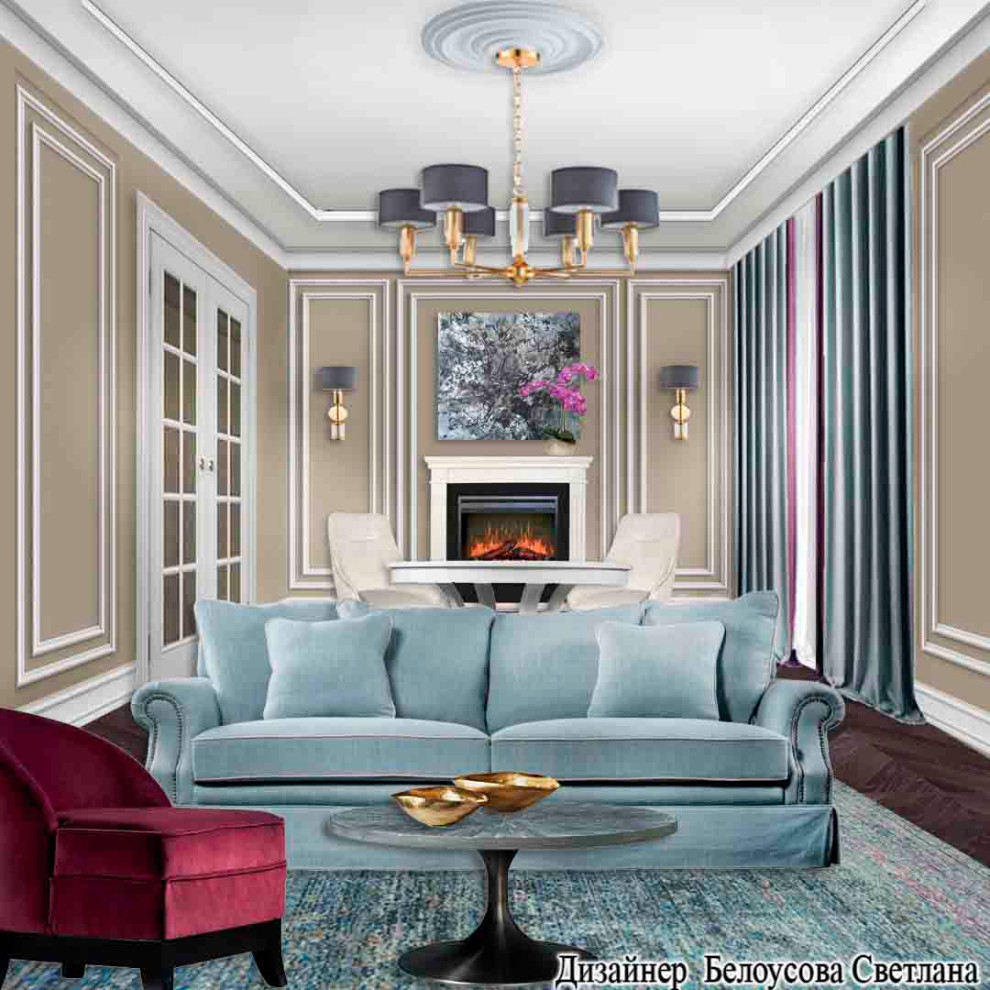 Дизайн гостиной