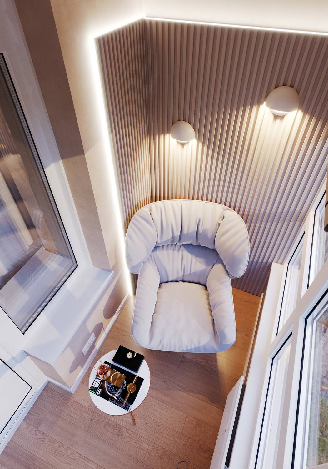 Контрастная квартира в ЖК Столичный