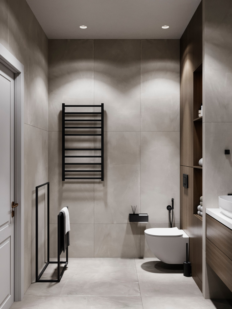 Современный mid-century в ЖК Западный Порт