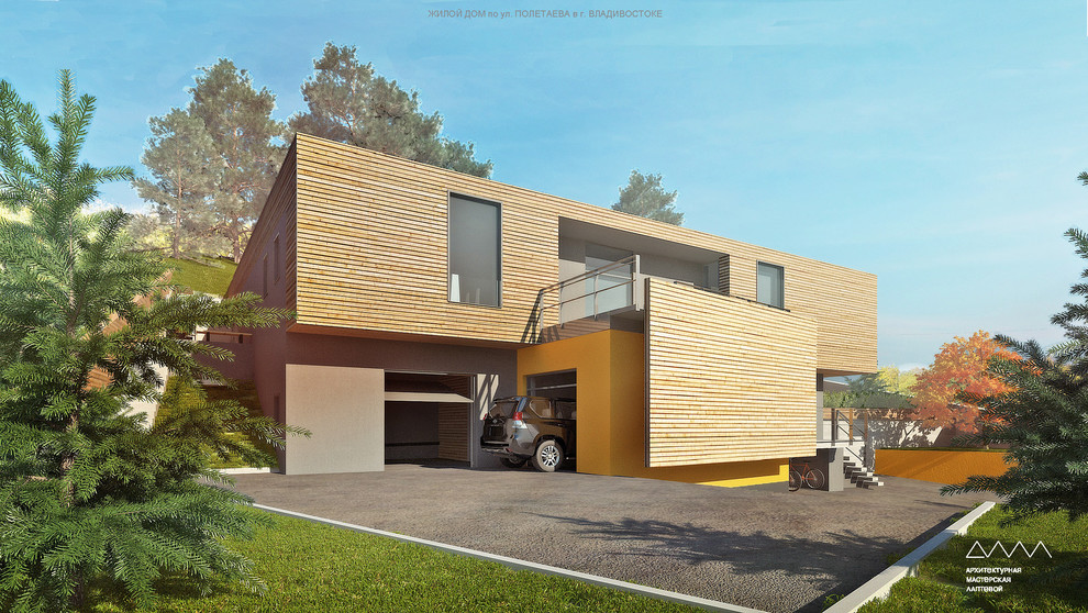 эскизный проект жилого дома во Владивостоке
