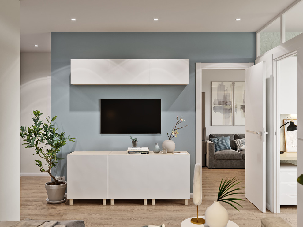 Обложка проекта: Проект однокомнатной квартры в г. Сургут