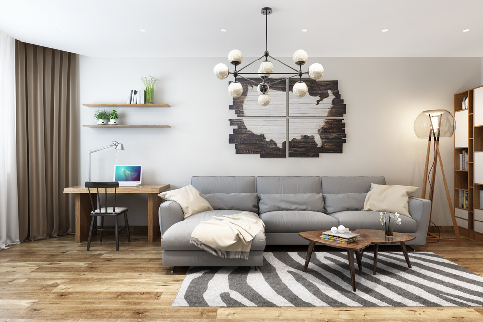 Скандинавский стиль для молодой девушки