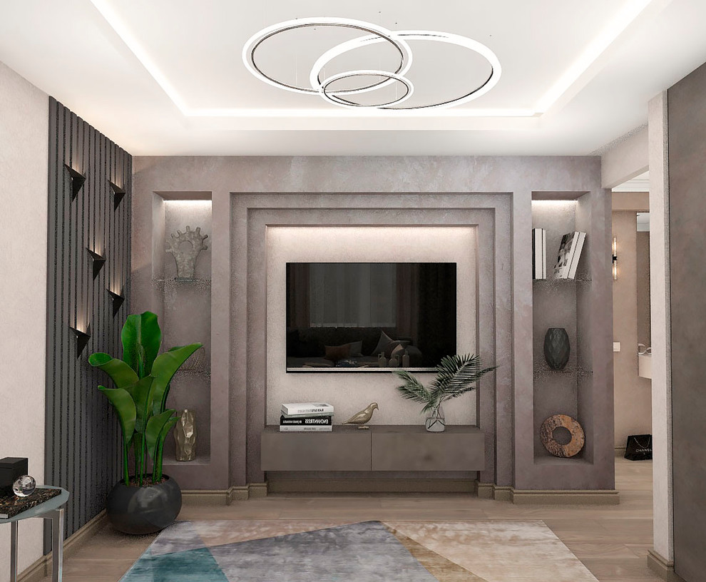 Обложка проекта: Гостиная в современном стиле