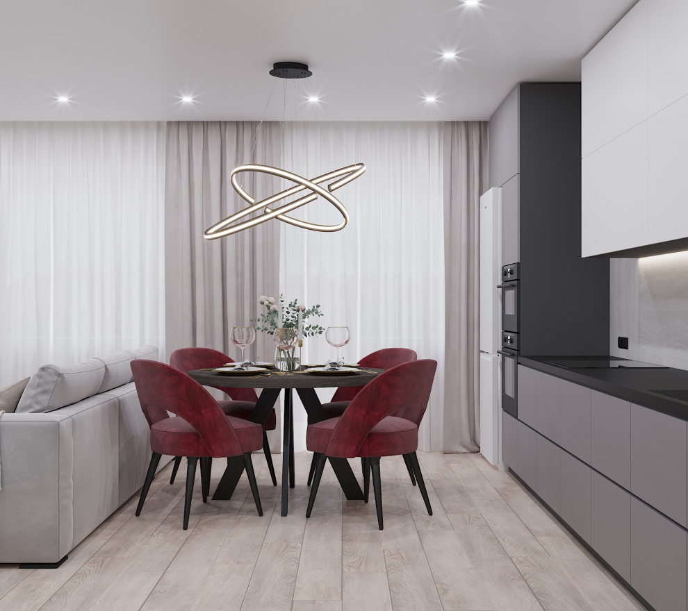 Дизайн-проект квартиры, площадью 58м2