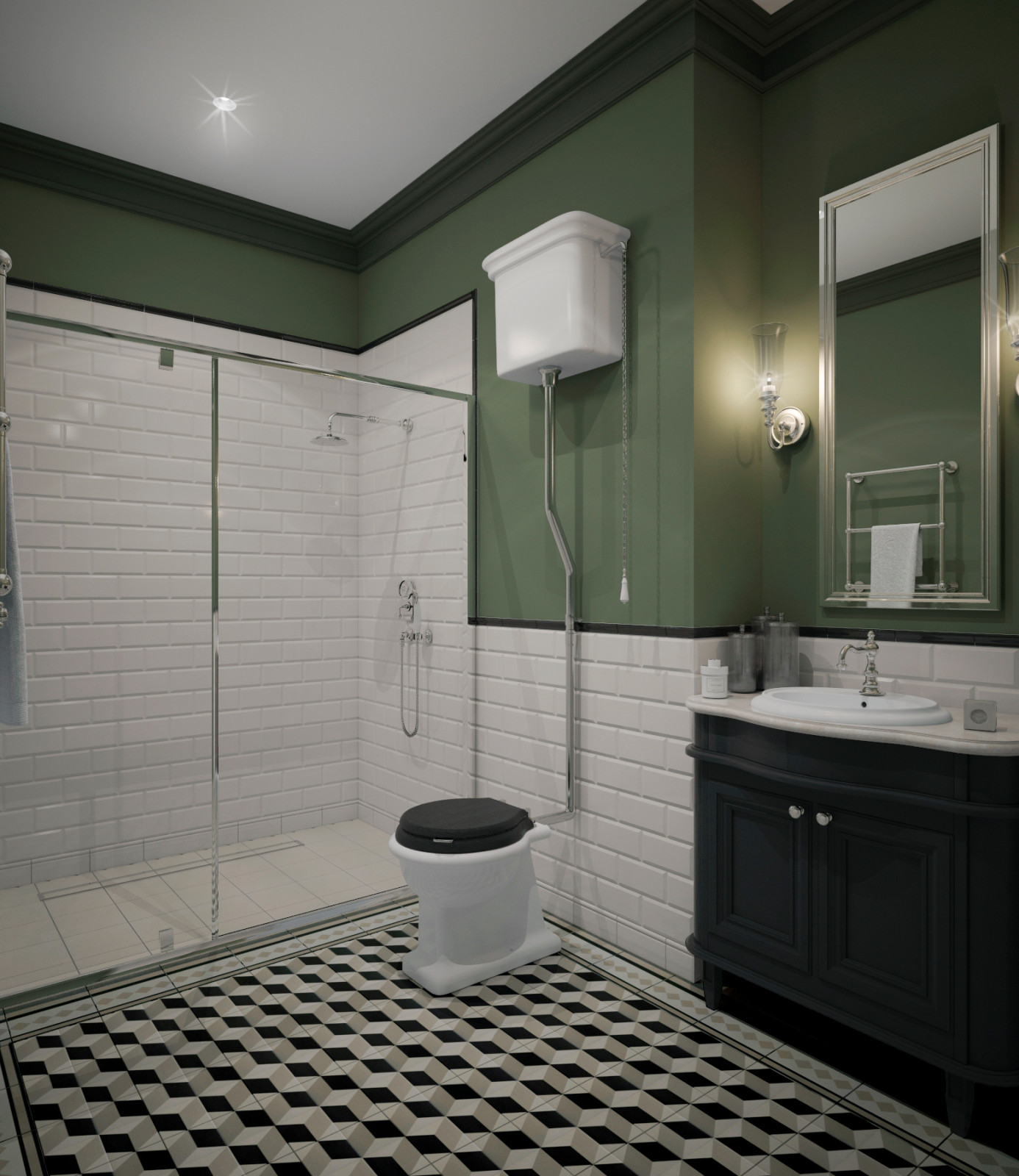 Дом 200 кв.  в Американском стиле - Дмитровское шоссе