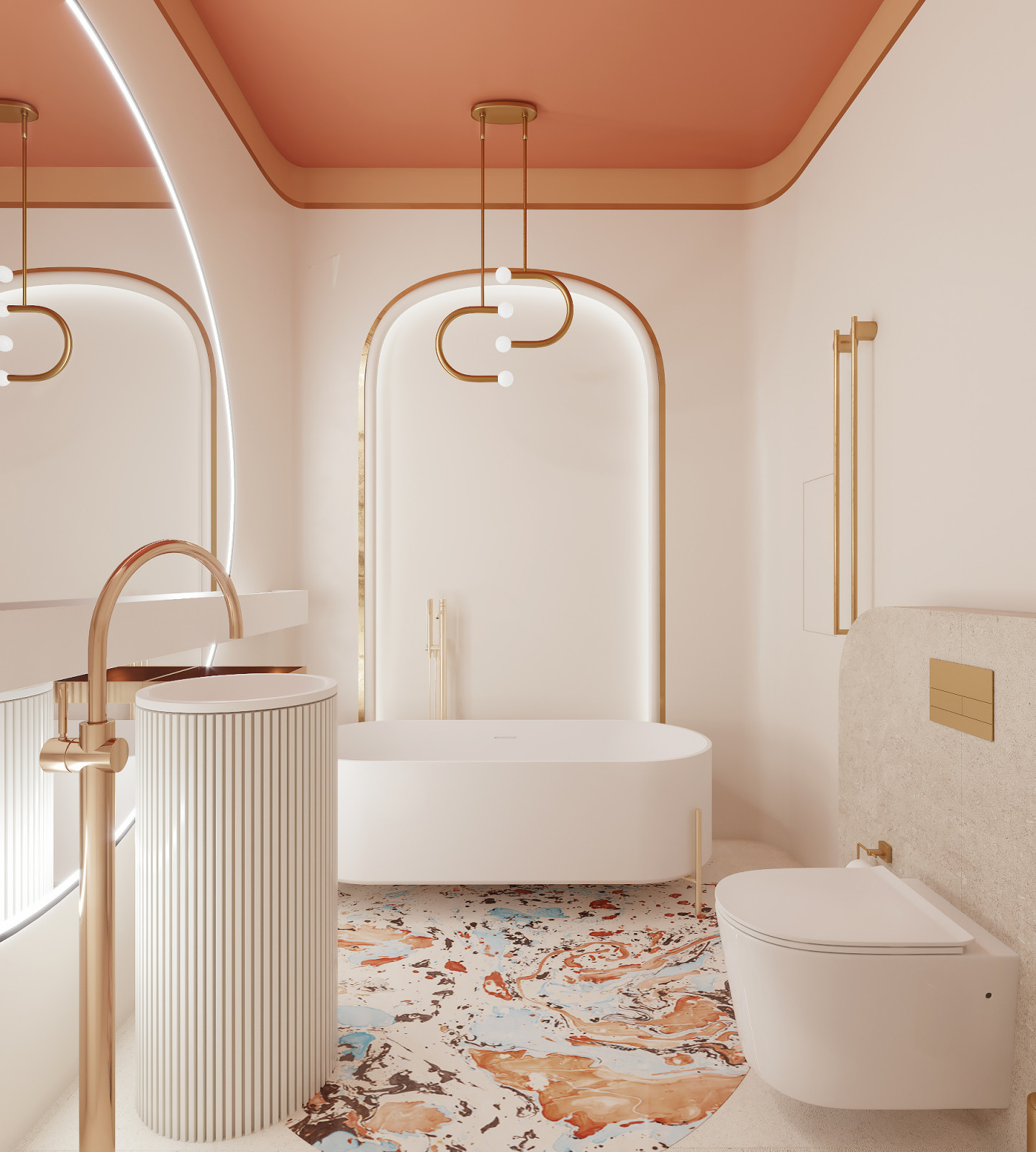 Квартира с террасой - Москва. 300 кв.м.