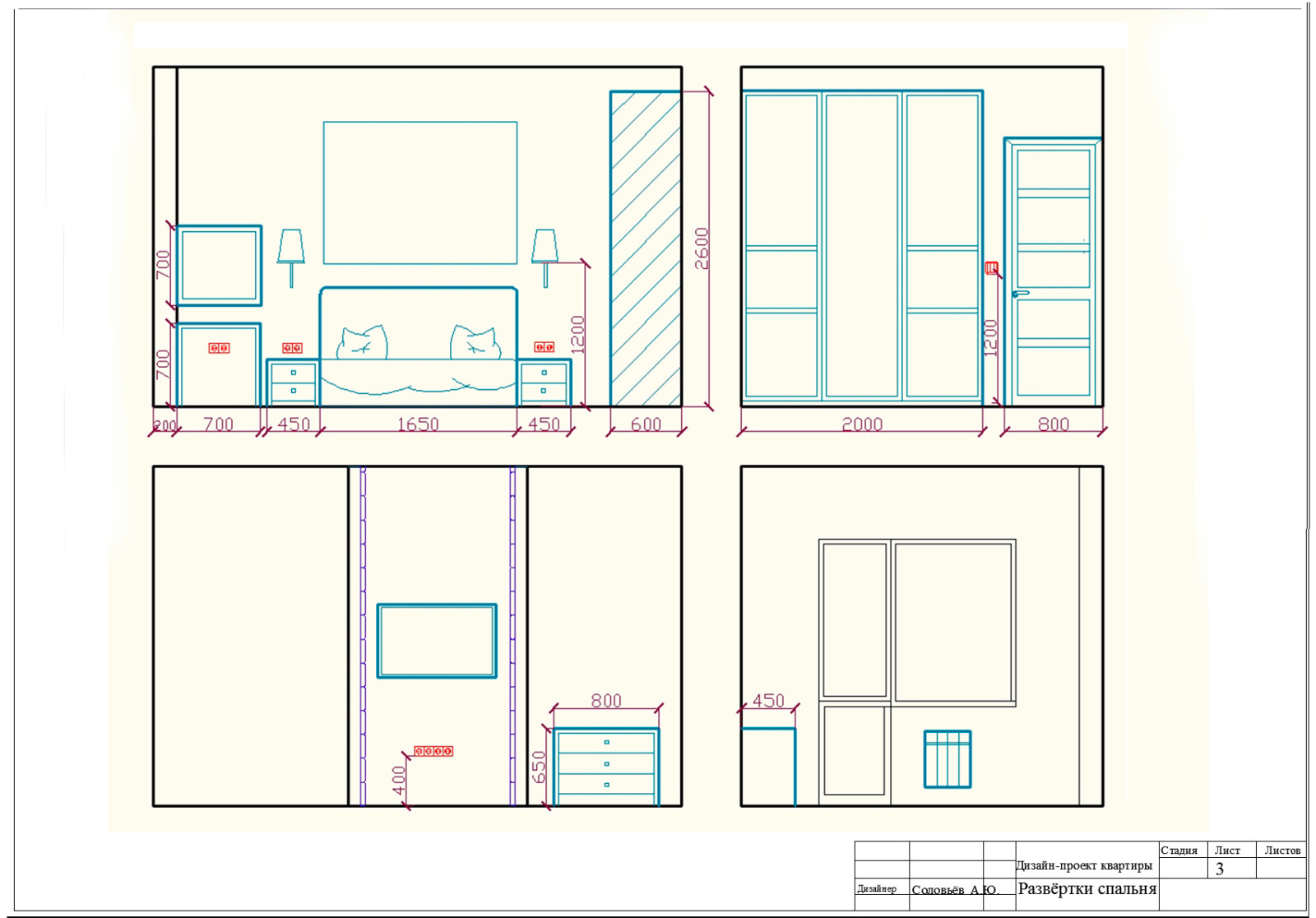 Дизайн квартиры 86 кв м