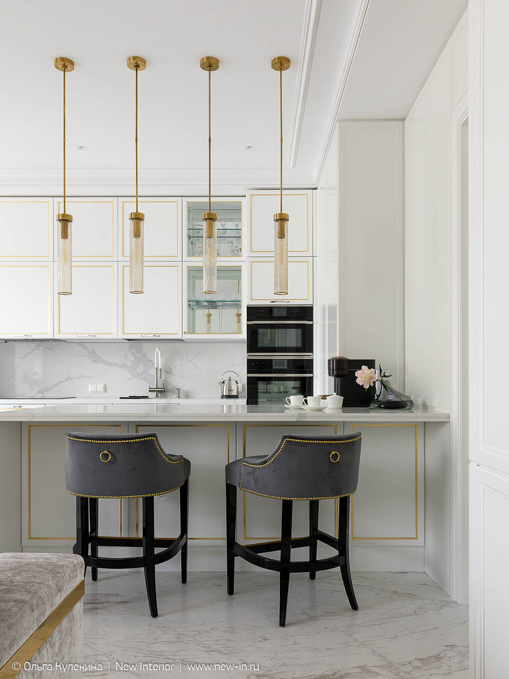 Квартира на Крестовском в стиле современная классика - 125 м²