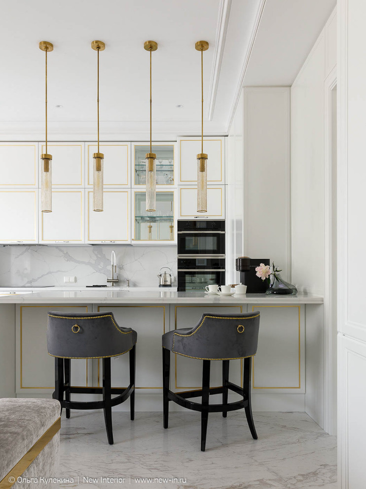 Квартира на Крестовском в стиле современная классика - 125 м²