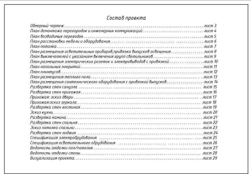 Рабочий дизайн-проект