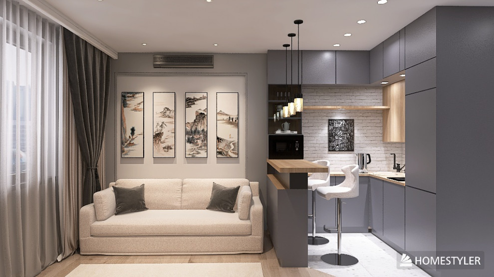 Студия для молодой пары