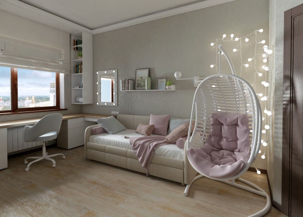 Двухуровневая квартира в ЖК "Портал-Билдинг".