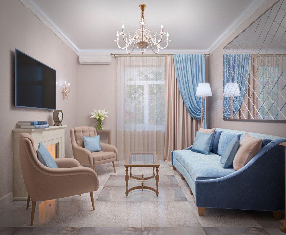 Обложка проекта: "Акварельный альбом"- проект 3х комн. квартиры в Замоскворечье