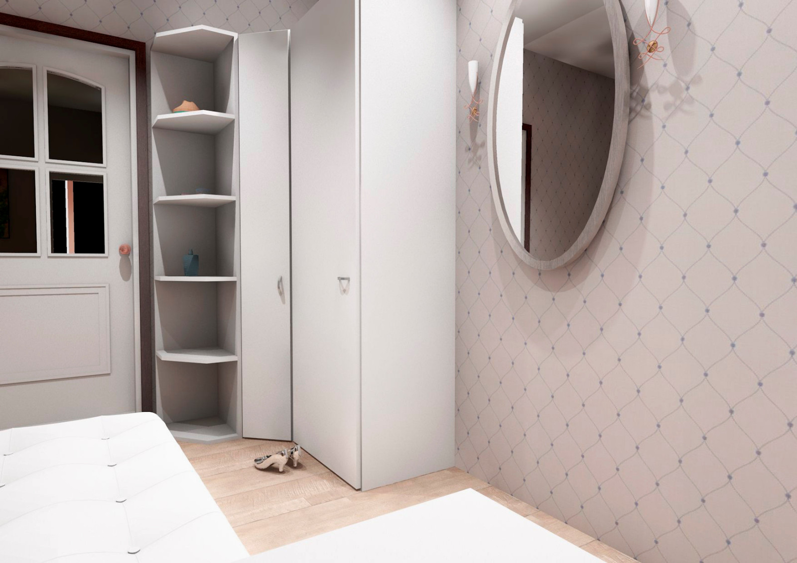 Проект квартиры с нестандартной планировкой 60кв.м