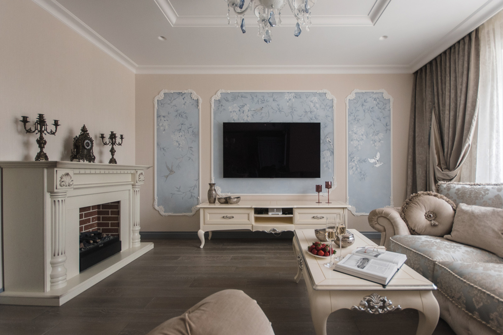 Классика в голубых тонах