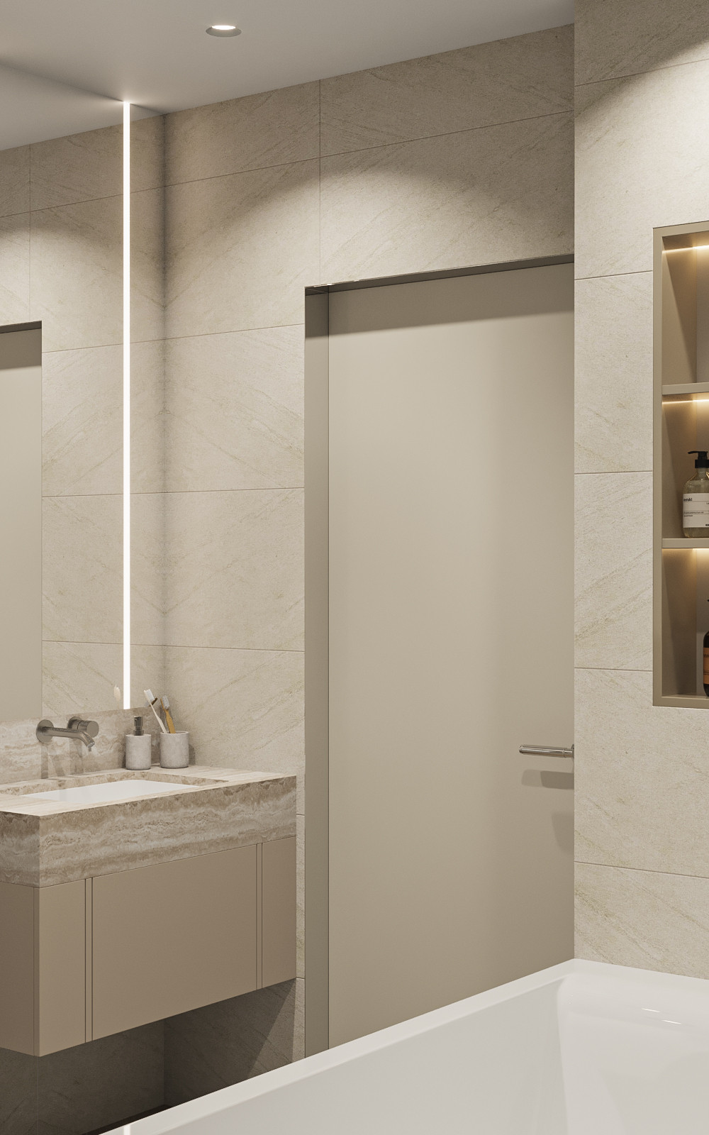 Zefir. Дизайн-проект квартиры, 60 кв.м