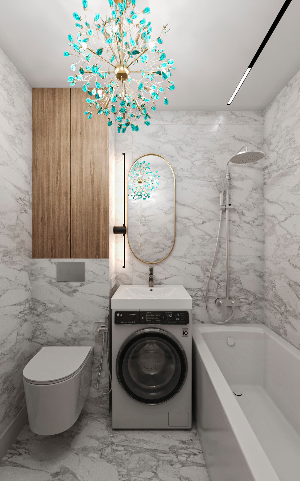 Обложка проекта: Дизайн-проект двухкомнатной квартиры