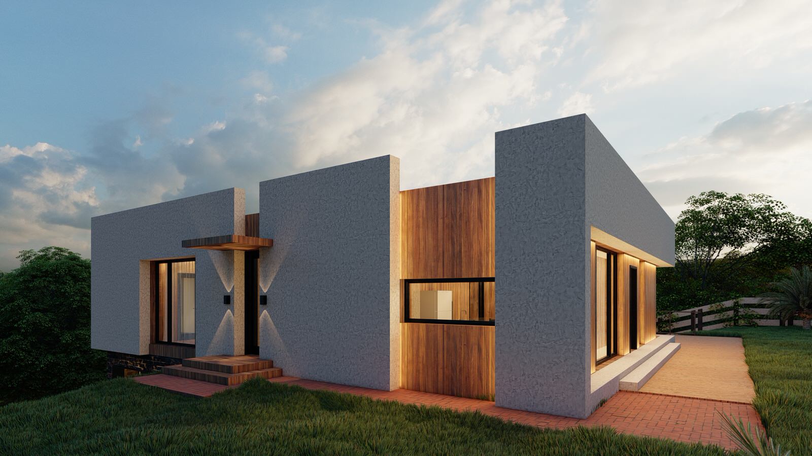 Обложка проекта: Стиль хайтек – дом (S 194 м2)