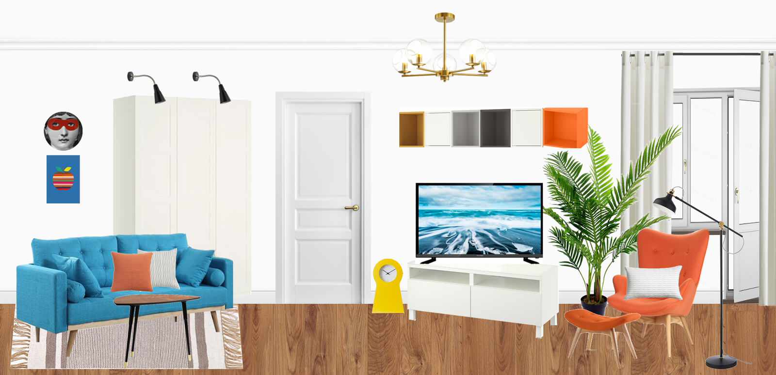 Обложка проекта: Кабинет для двоих