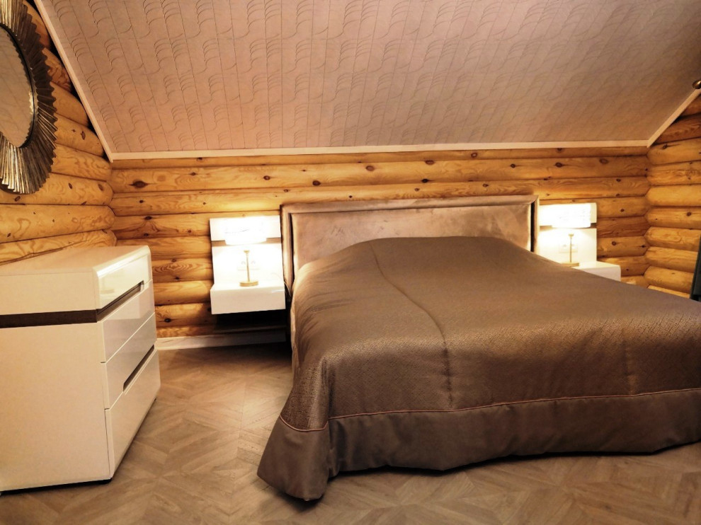 Деревянный дом в современном стиле