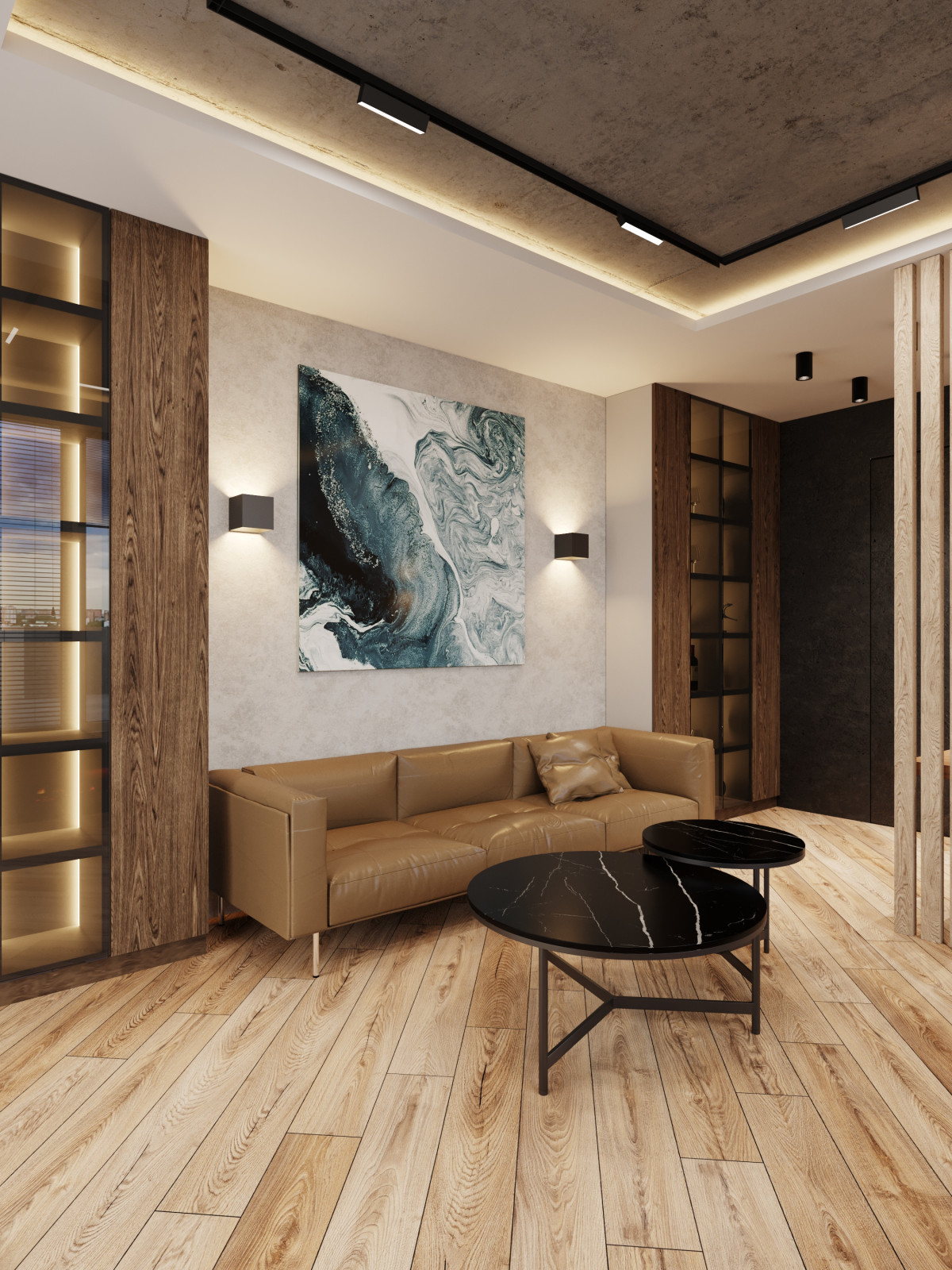 Двухуровневая квартира с террасой