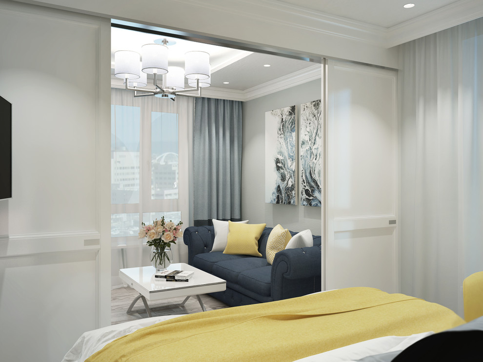 Обложка проекта: Квартира для молодой семьи в современной классике