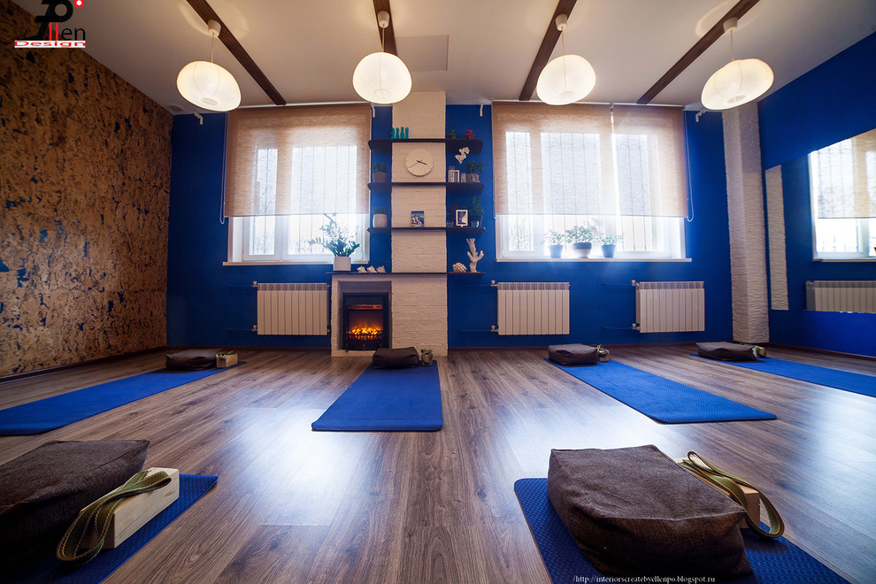 Дизайн студии Йоги и массажа Мяtа