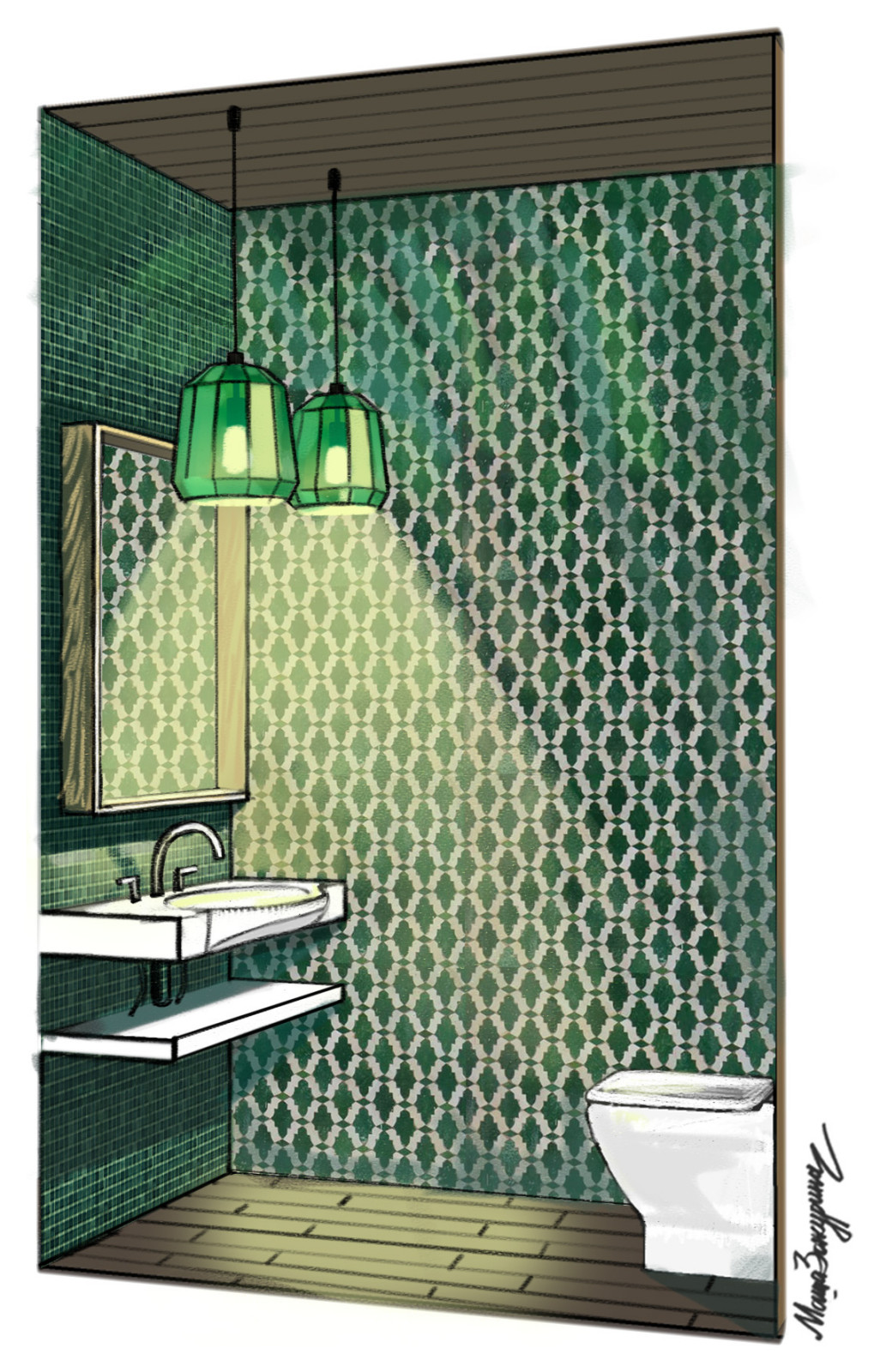 Интерьер в таунхаузе