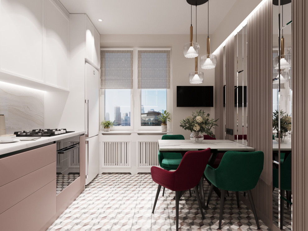 Дизайн проект квартиры 90 м2 с детской комнатой