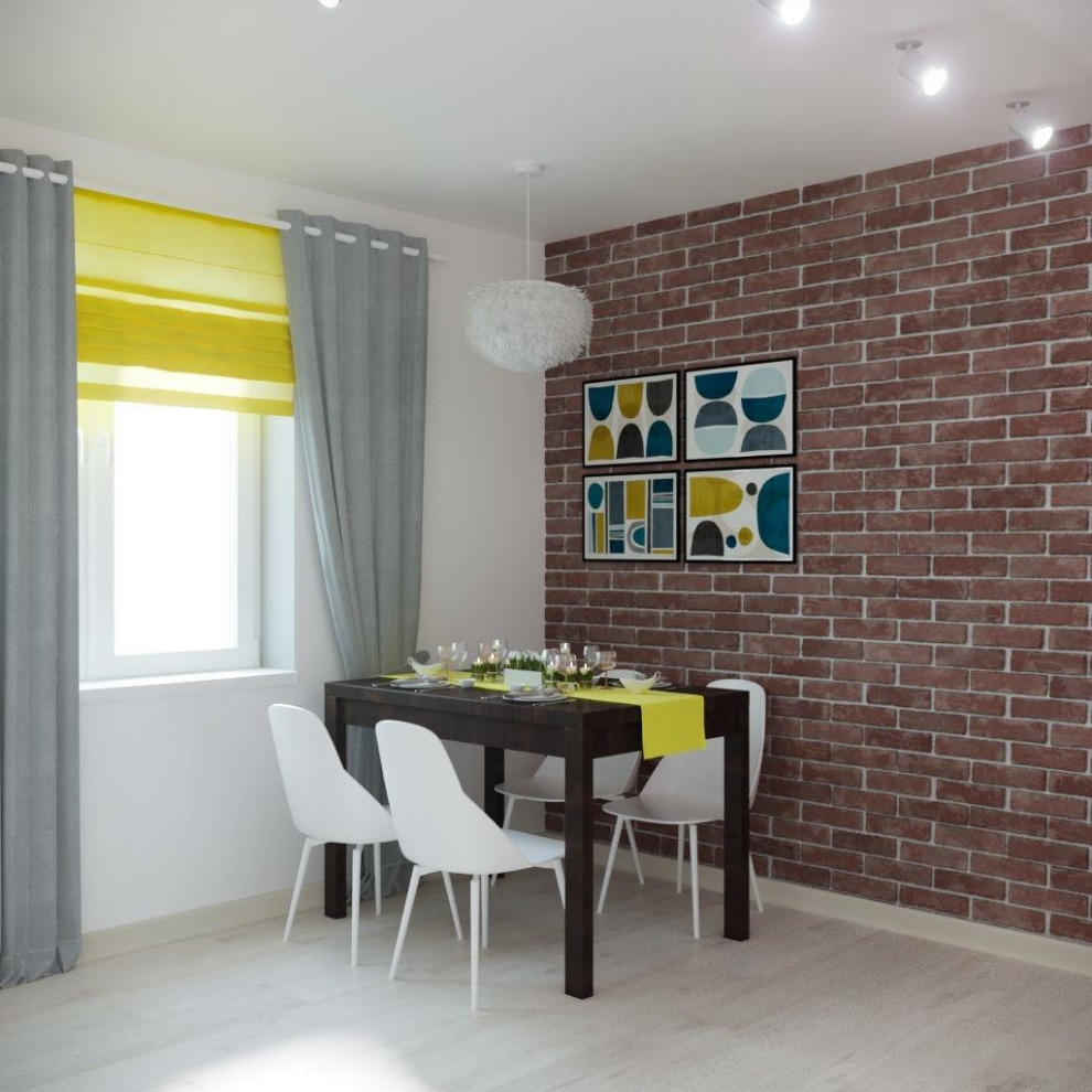 Сканди интерьер 3-комн.кв.