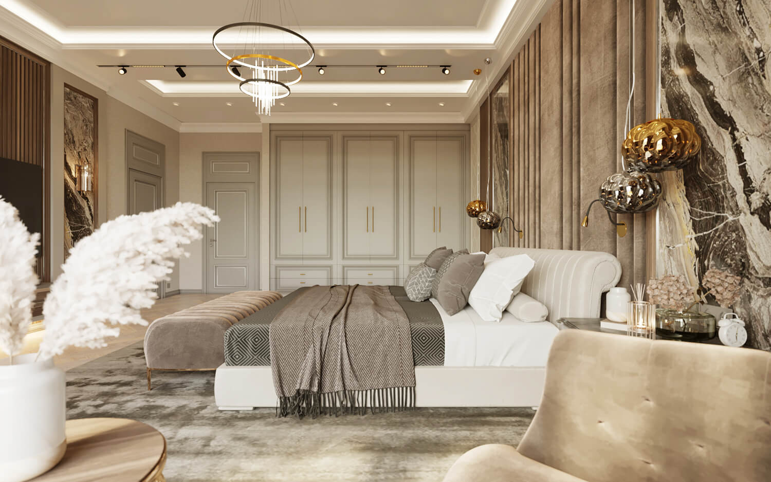 Дизайн интерьера жилого дома. Современная классика.