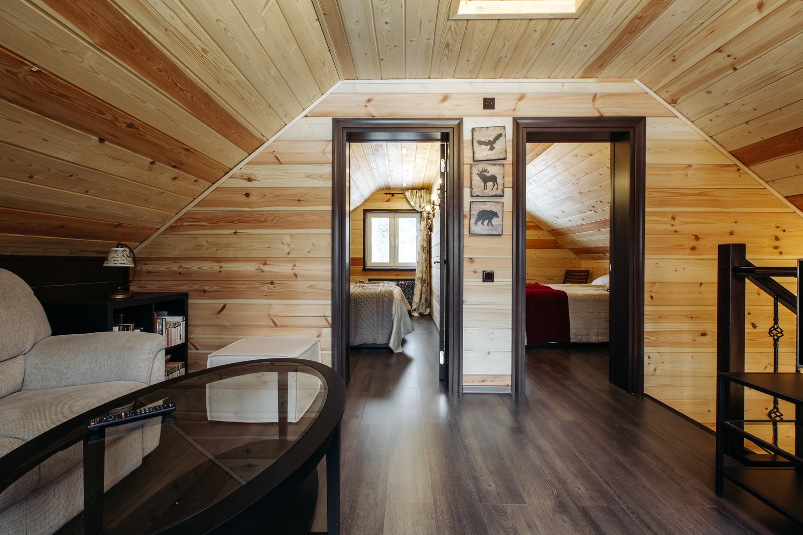 Двухэтажный коттедж с сауной 72 кв.м.