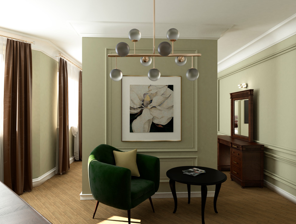 Обложка проекта: Сложное зонирование: спальня+кабинет+коридор. Обновление лоджии и детской.