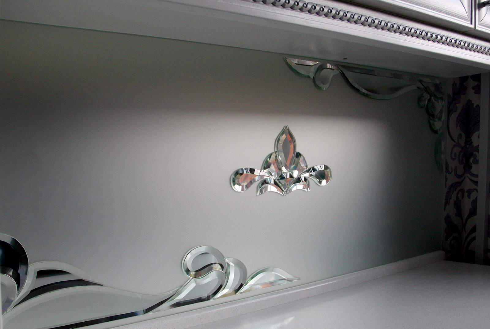 Витражные скинали для итальянской кухни