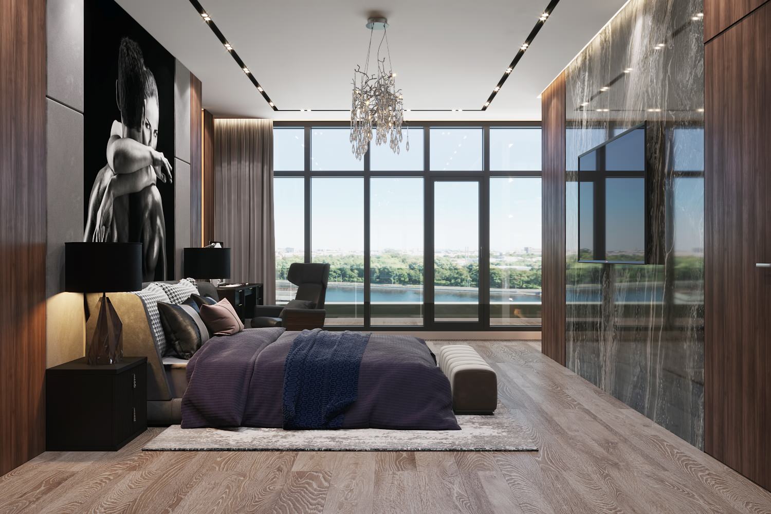 Проект квартиры 200 кв.м. 2021г.