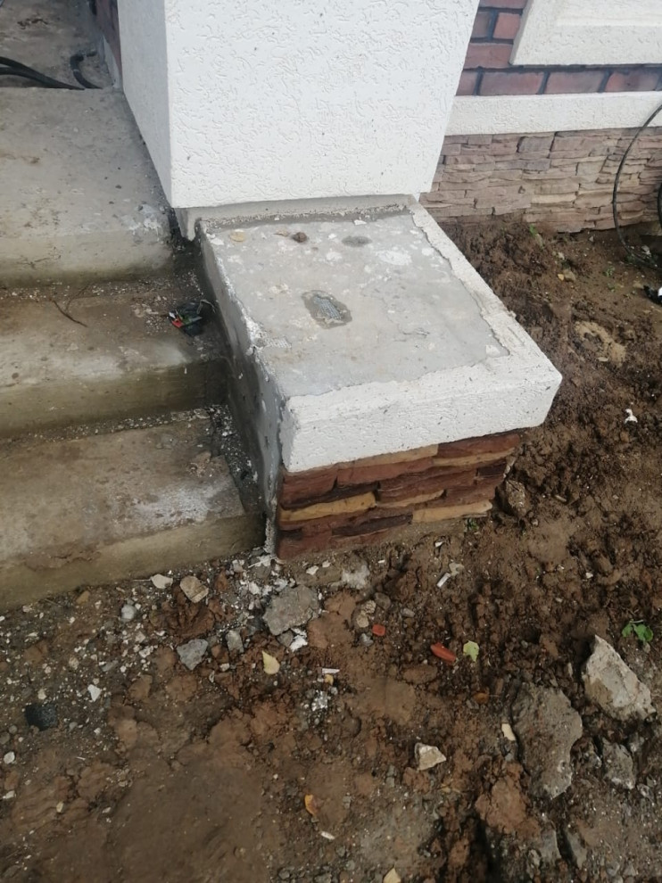 Ход стройки. Усадьба Шарапово. Дом.